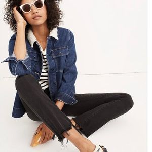 Cali Demi-Boot Jeans: Chewed-Hem Edition (Black)